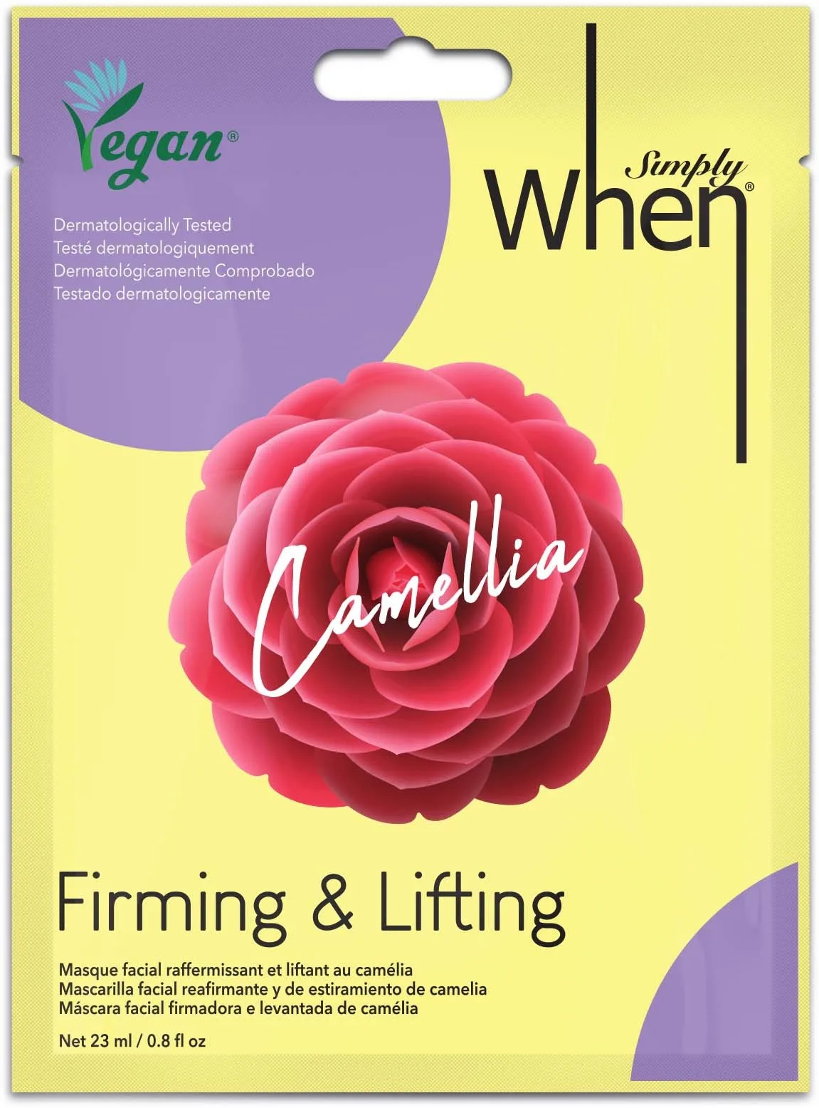 When Vegan Camellia Firming & Lifting Mask