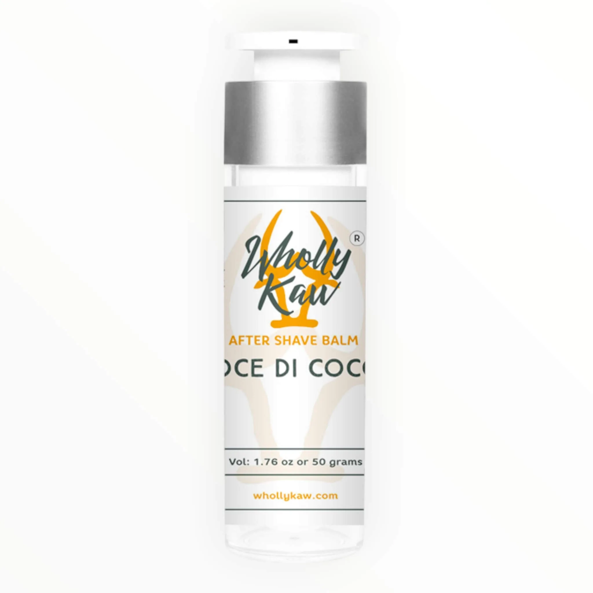 Wholly Kaw Aftershave Balm, Noce di Cocco, 50 g.