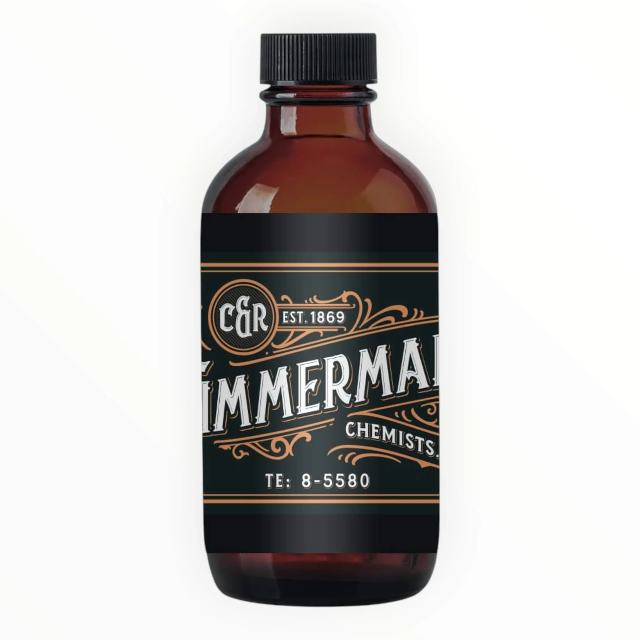 Wholly Kaw Aftershave, Timmermann Black, 118 ml.