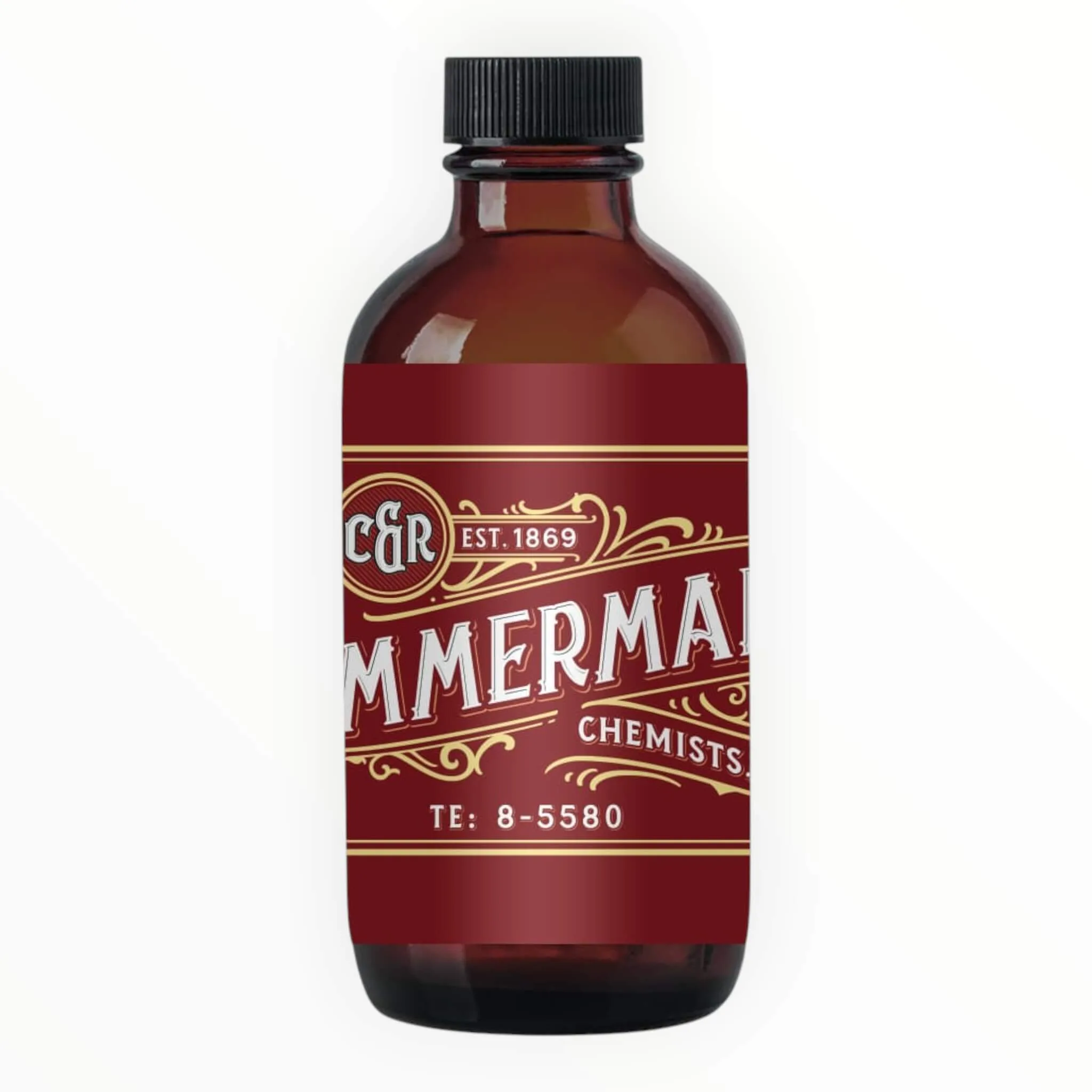 Wholly Kaw Aftershave, Timmermann Red, 118 ml.