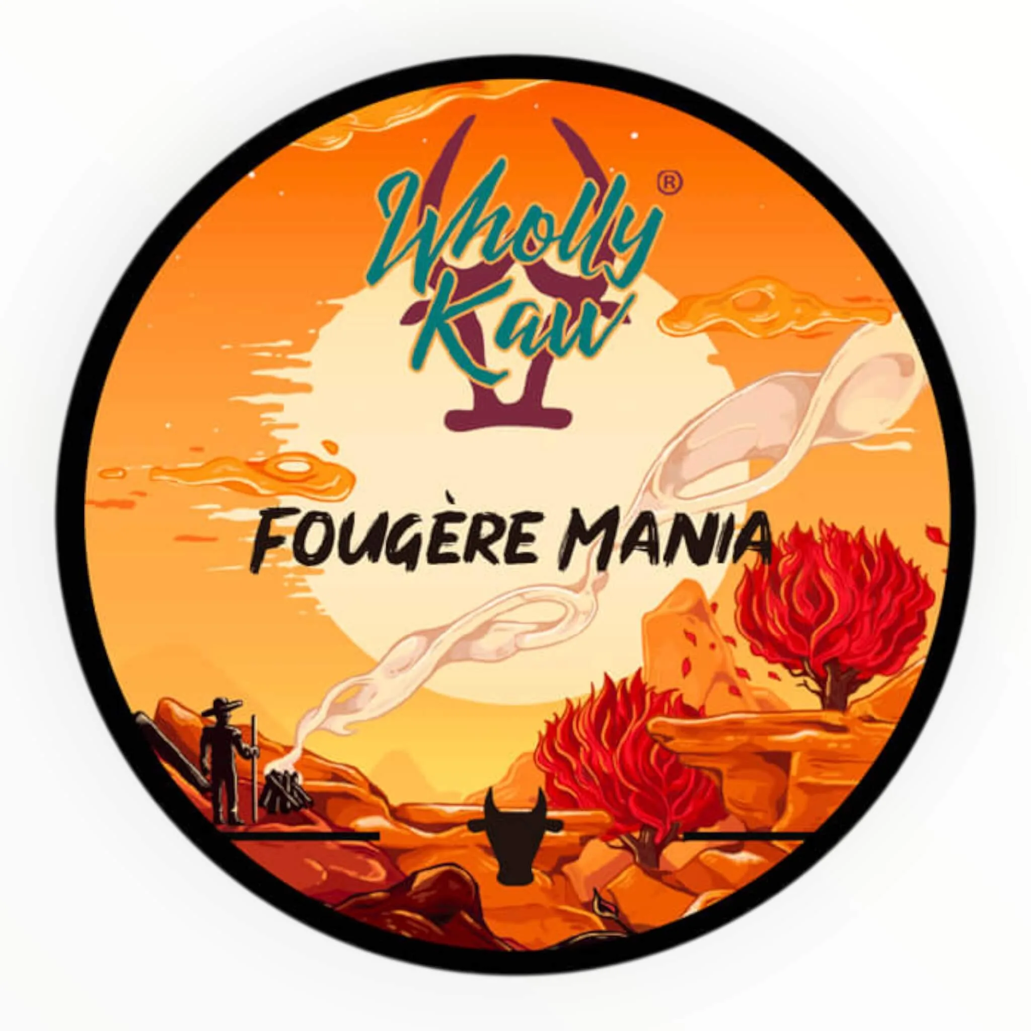 Wholly Kaw Barbersæbe, Fougere Mania, 114 g.