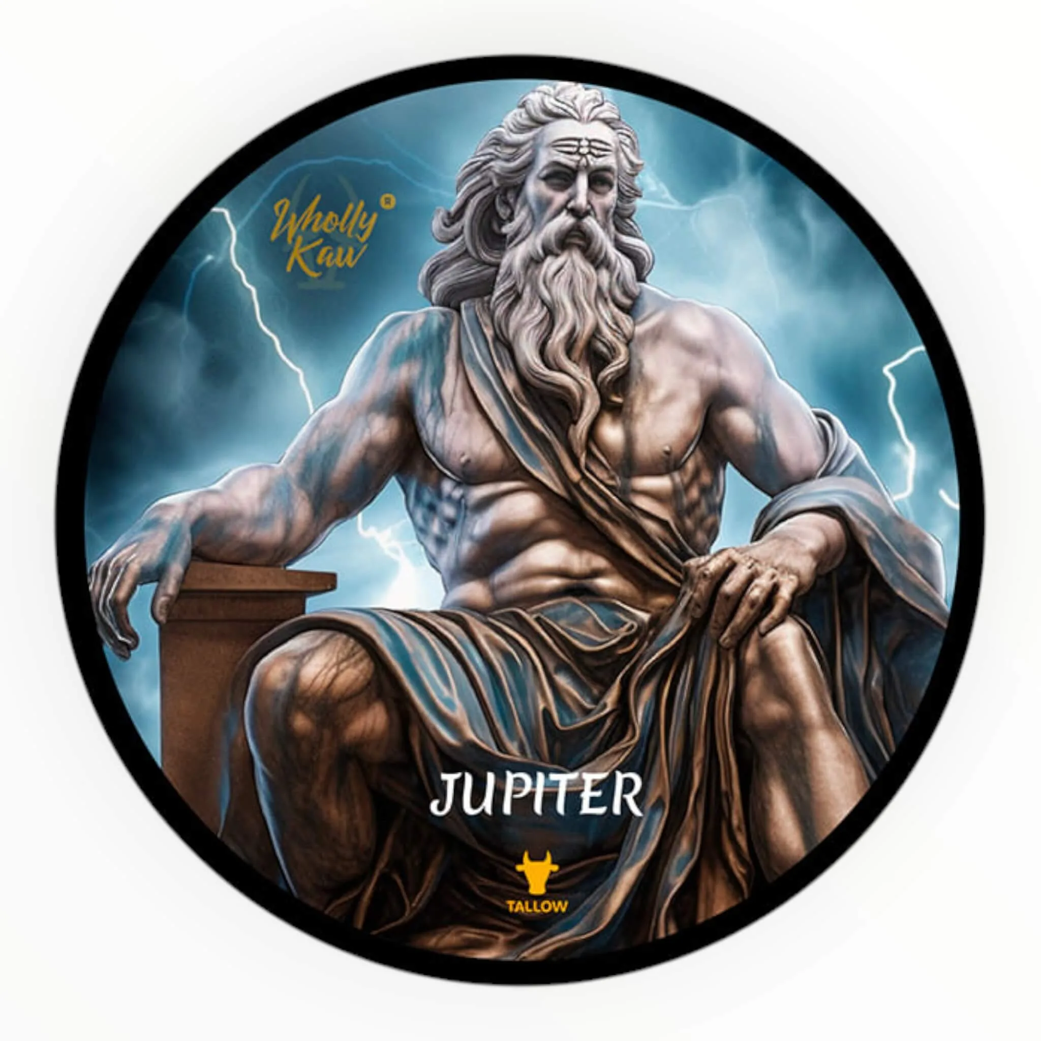 Wholly Kaw Barbersæbe, Jupiter, 114 g.