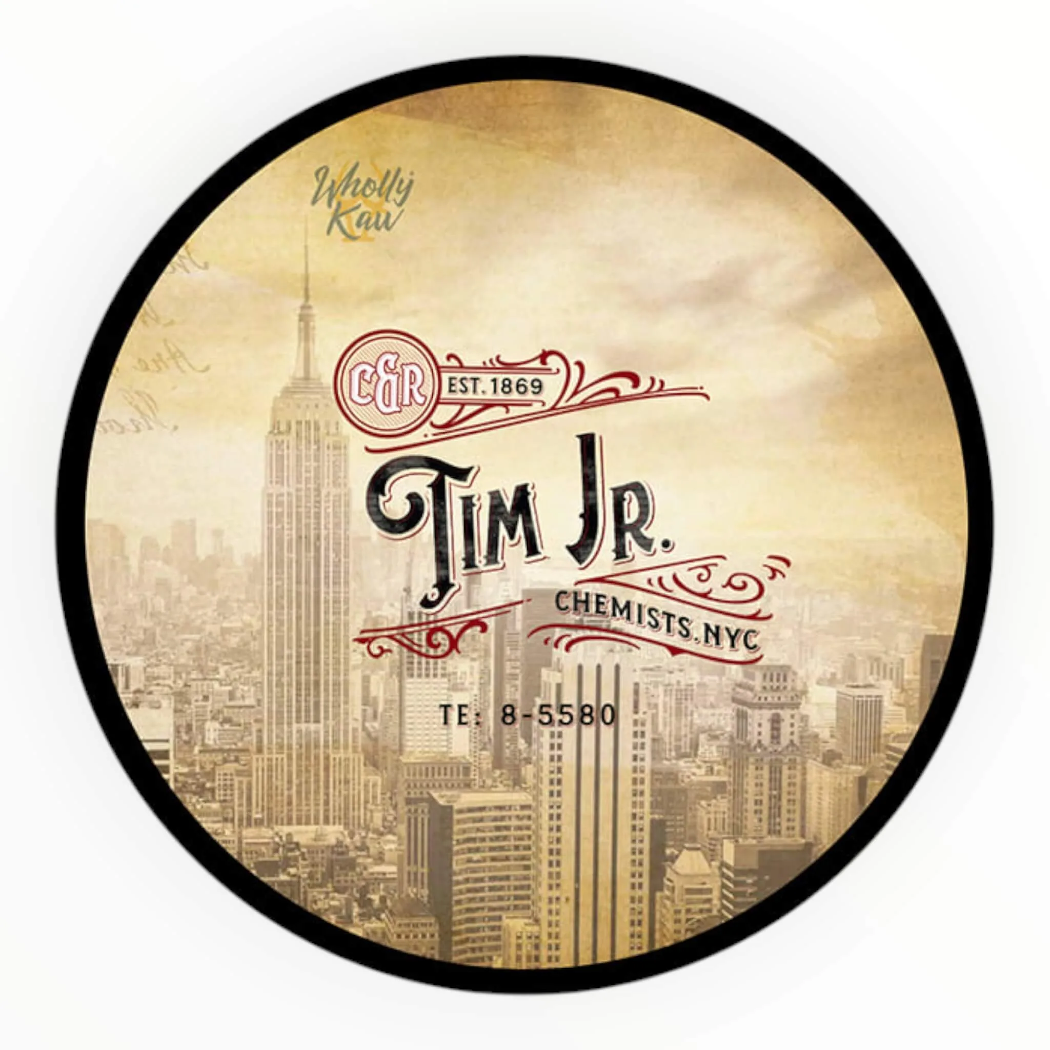 Wholly Kaw Barbersæbe, Tim Jr, 114 g.