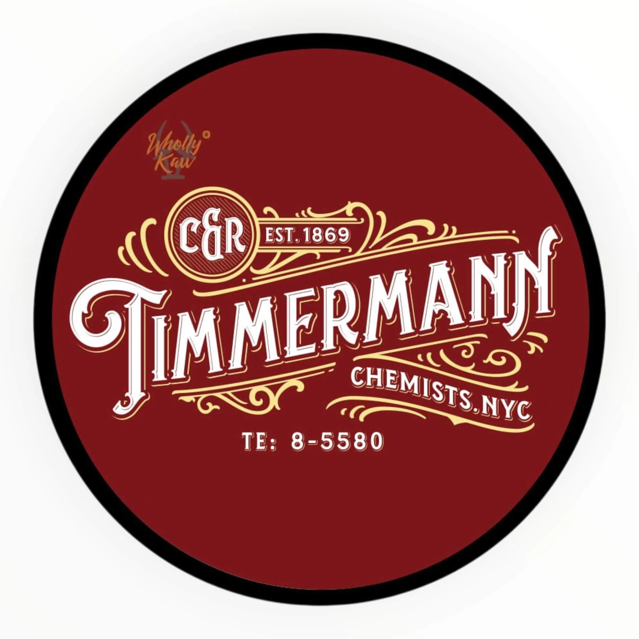 Wholly Kaw Barbersæbe, Timmermann Red 114 g.