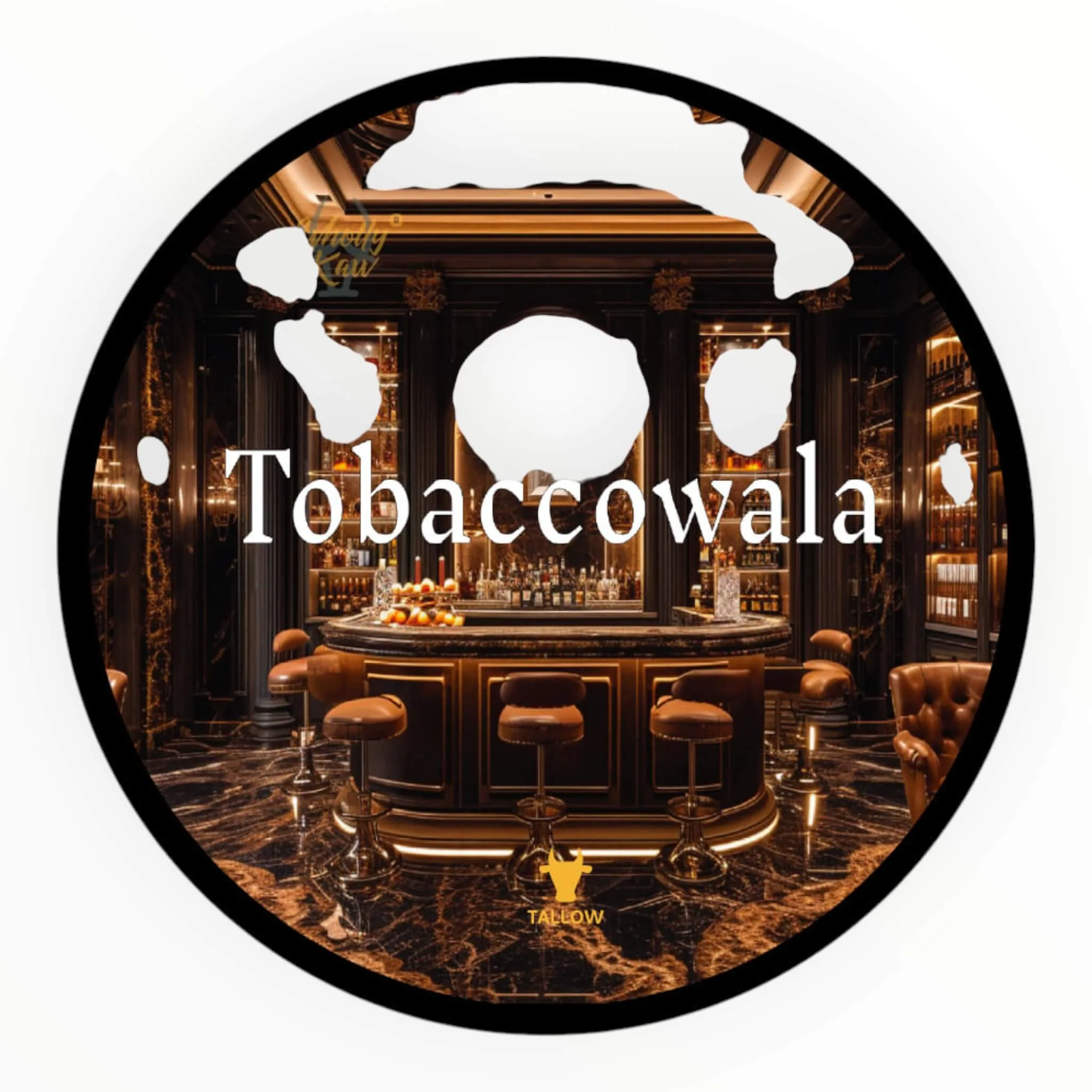 Wholly Kaw Barbersæbe, Tobaccowala, 114 g.