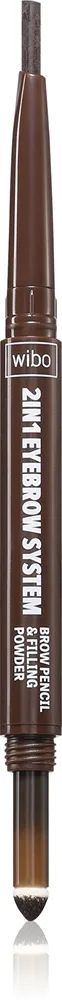 Wibo Eyebrow System Øjenbrynsblyant 2-i-1 #3 1 stk.