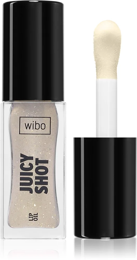 Wibo Juicy Shot Lip Oil Glitrende olie til læber Skygge 01 6 g
