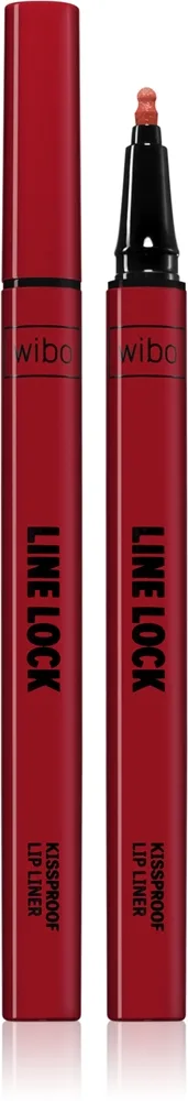 Wibo Line Lock Kissproof Lip Liner Læbe markør med længerevarende effekt Skygge 05 Love Bitte 1 stk.