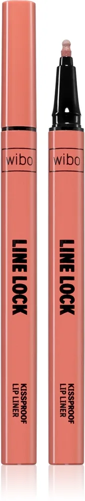 Wibo Line Lock Kissproof Lip Liner Læbe markør med længerevarende effekt Skygge 1 stk.