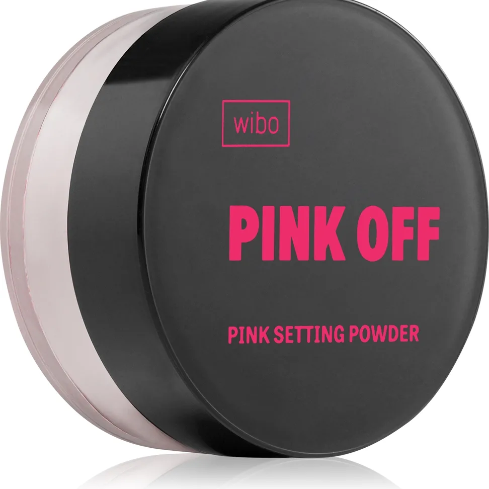Wibo Pink Off Setting Loose Powder Løs pudder Skygge Pink 8 g