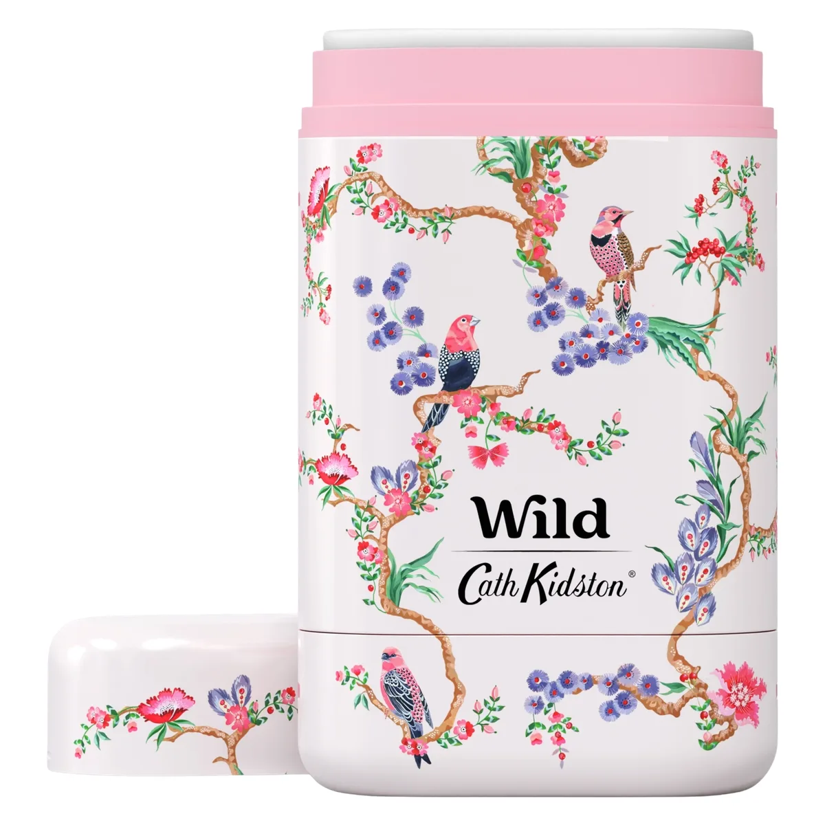 Wild Cherry Blossom Birds and Berries Case Deodorantstift Med väska 40 g