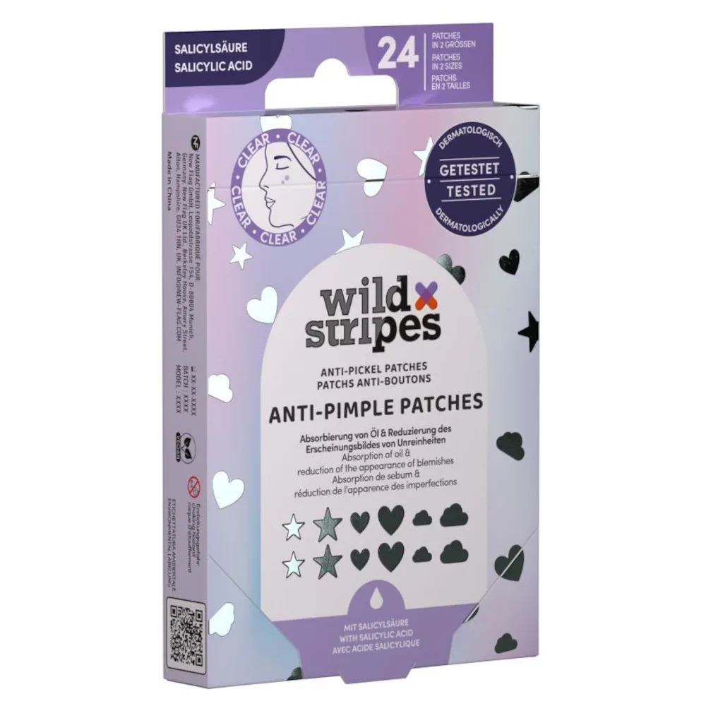 wild Strips ANTI-PIMPLE PATCHES 24 St Pflaster