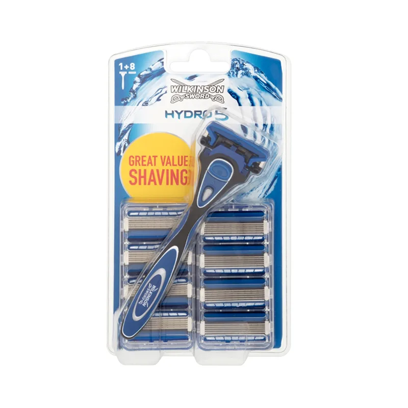 Wilkinson Hydro5 Barbersrkaber (Inkl. 9 Barberblade)