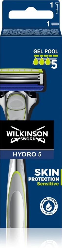 Wilkinson Sword Hydro5 Sensitive parranajokone herkälle iholle 1 kpl