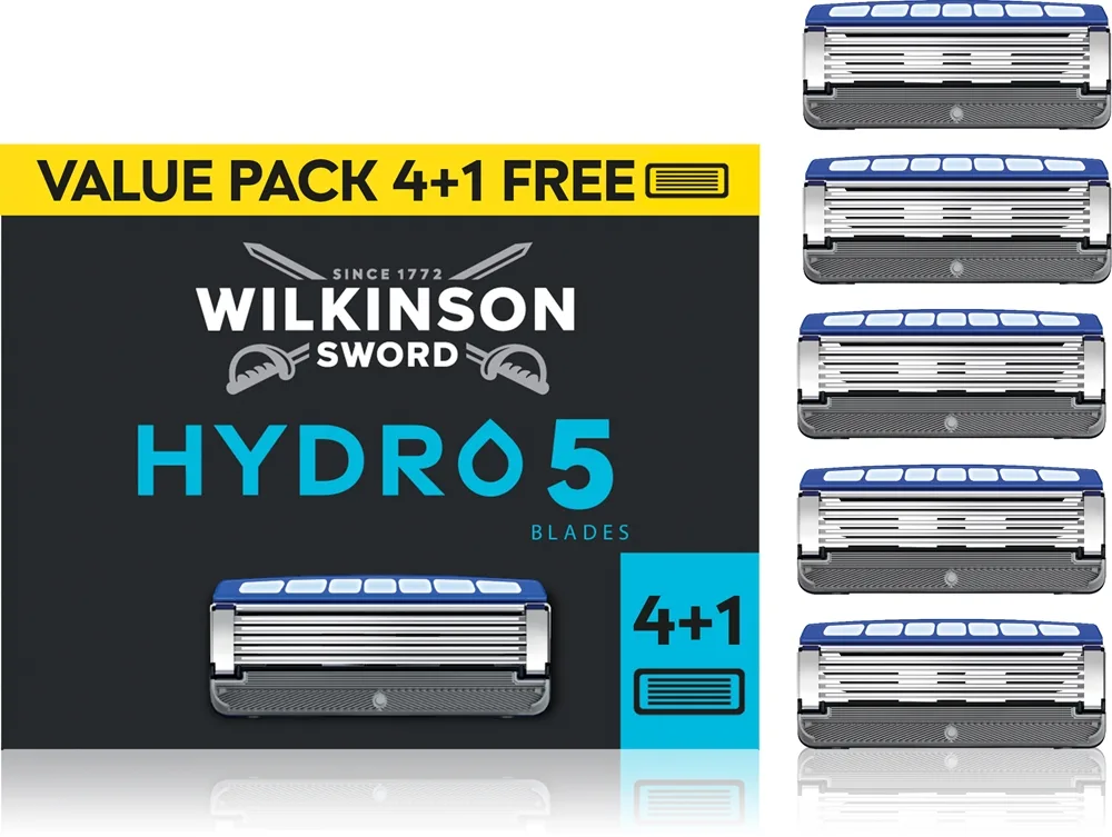 Wilkinson Sword Hydro5 Skin Protection Regular Reservhuvuden 5 st.