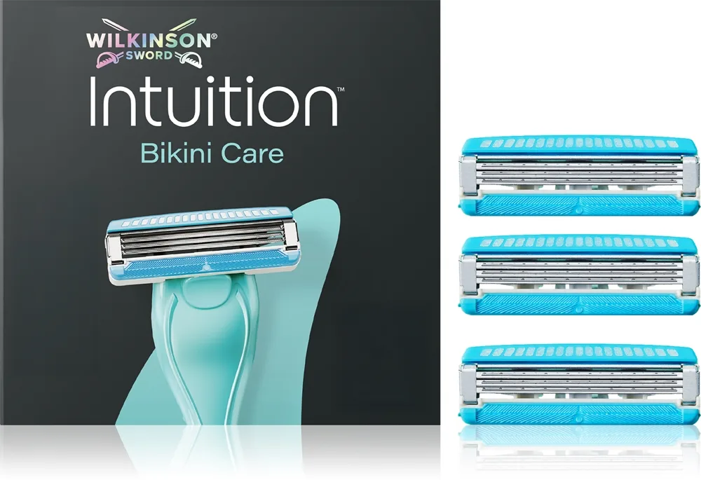 Wilkinson Sword Intuition Bikini Care Ersättningsblad Med aloe vera 3 st.