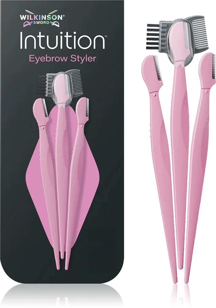 Wilkinson Sword Intuition Eyebrow Styler Lady Shaver för ögonbryn 3 st.
