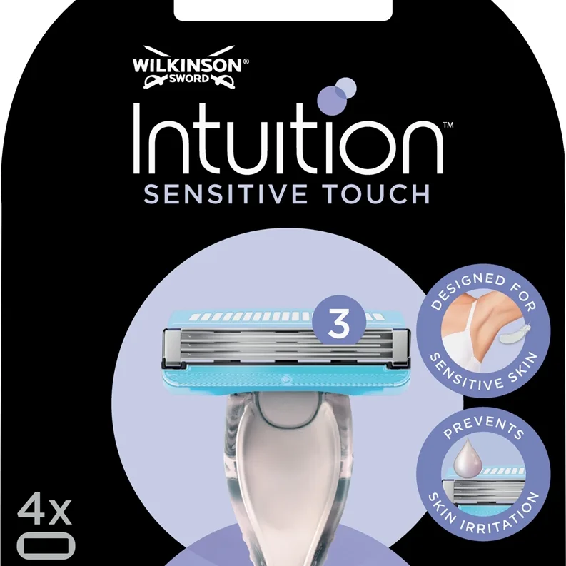 Wilkinson Sword Intuition Sensitive Touch vaihtopää 4 kpl