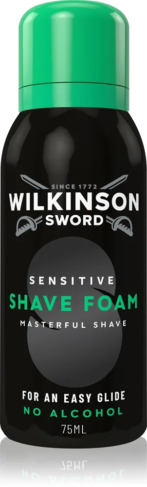 Wilkinson Sword Sensitive Shave Foam Barberskum til mænd 75 ml