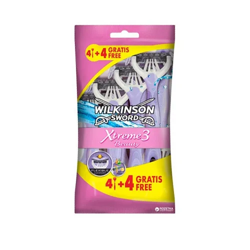 Wilkinson Xtreme 3 Beauty Razors 8 stk.