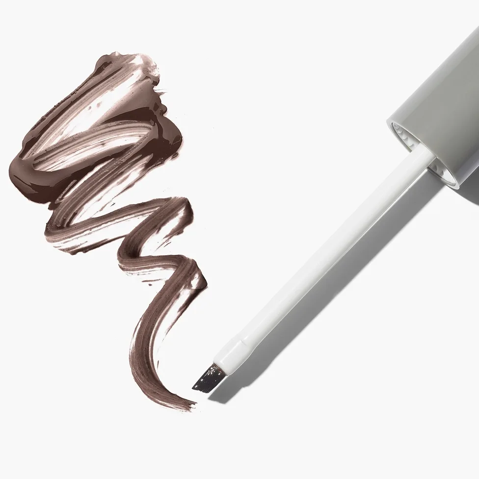 WONDERSKIN Wonder Blading Brow Stain & Go Masque Långvarig gel för ögonbryn Skugga Dark Brunette 3,29 ml