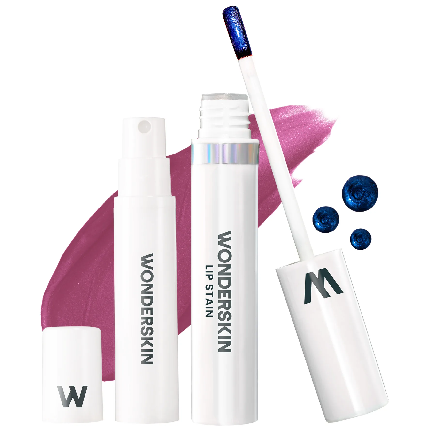 Wonderskin Wonder Blading Peel & Reveal Lip Stain Kit Bella (MaUVe) - 4 ml