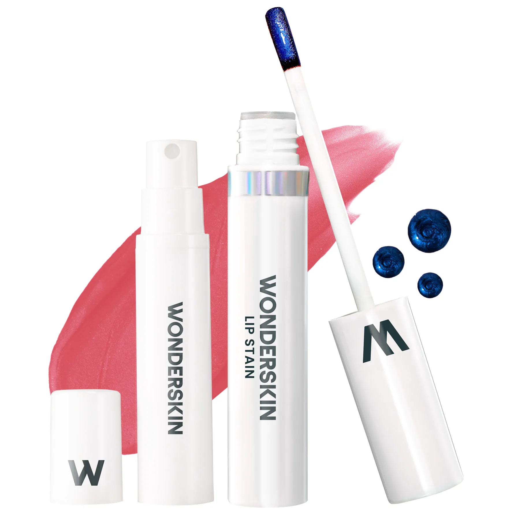 Wonderskin Wonder Blading Lip Stain Kit - Pink - 4 ML