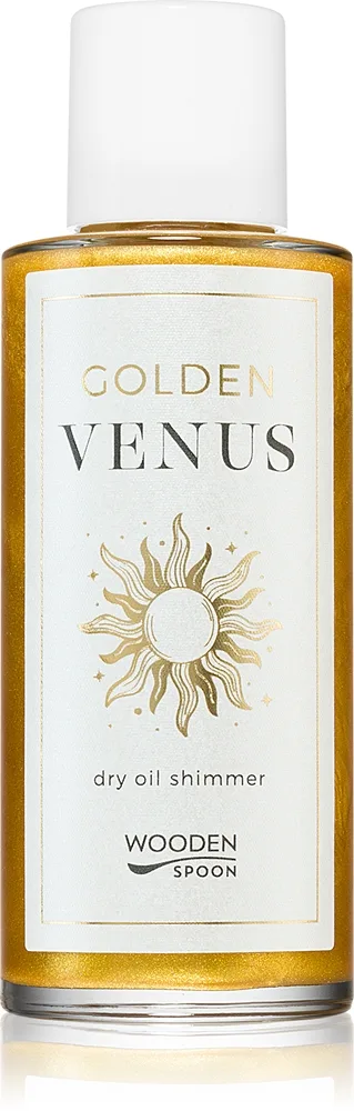 WoodenSpoon Golden Venus kimalteleva kuivaöljy 100 ml