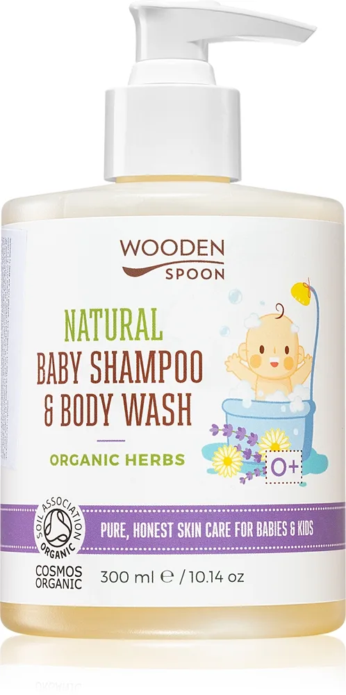 WoodenSpoon Natural Shampoo og brusegel til børn Med lavendelduft 300 ml