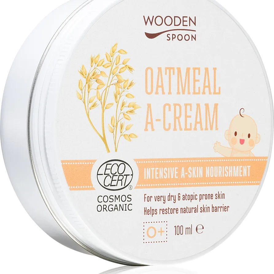 WoodenSpoon Oatmeal A-Cream Nærende og udglattende creme til tør og atopisk hud 100 ml