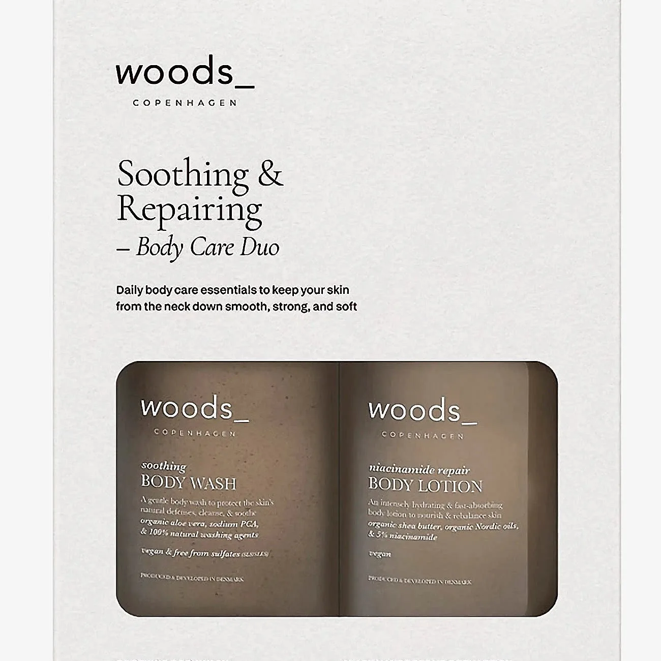 woods_ copenhagen Soothing & Repairing - Body Care Duo - Multi/patterned - ONE SIZE