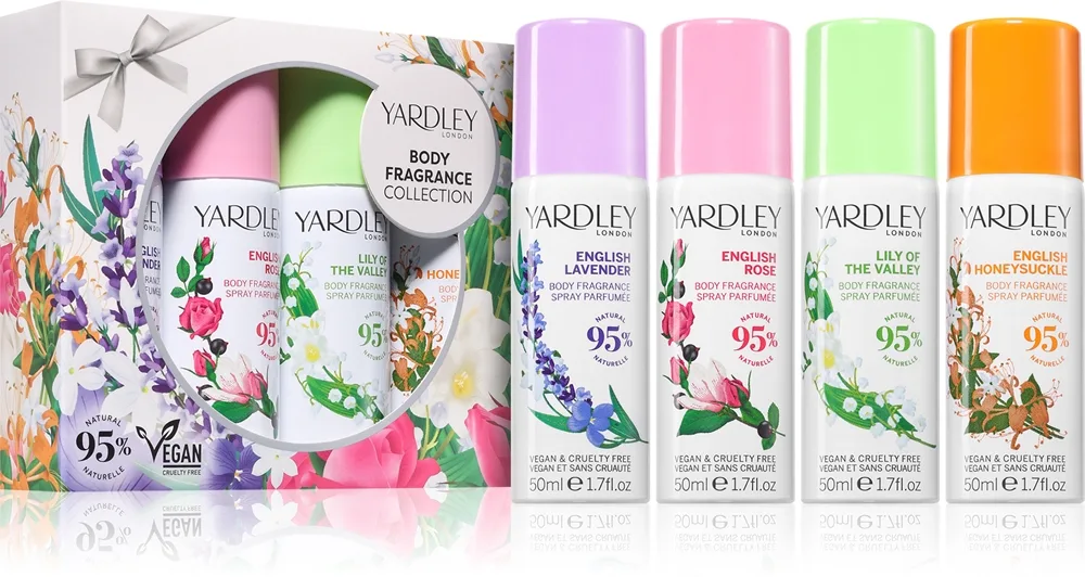 Yardley Body Fragrance Collection setti naisille