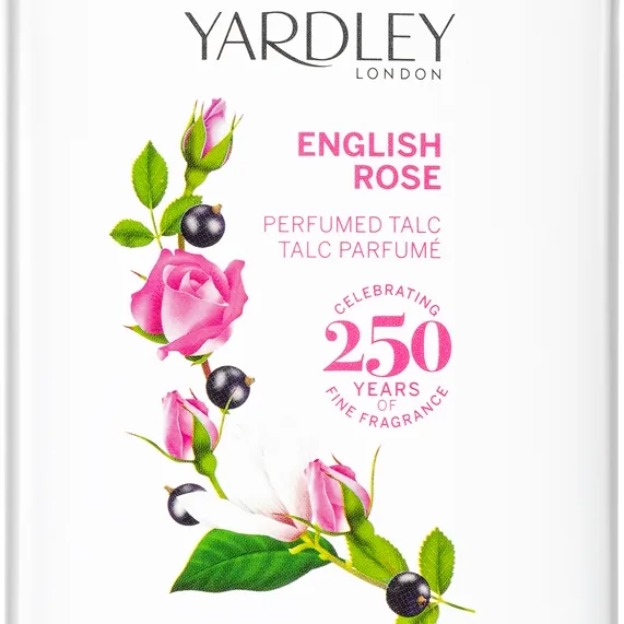 Yardley English Rose parfumeret pudder 200 g