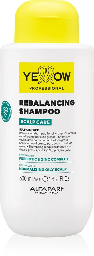Yellow Professional Scalp Care Rebalancing Shampoo Renande schampo För fet hårbotten 500 ml