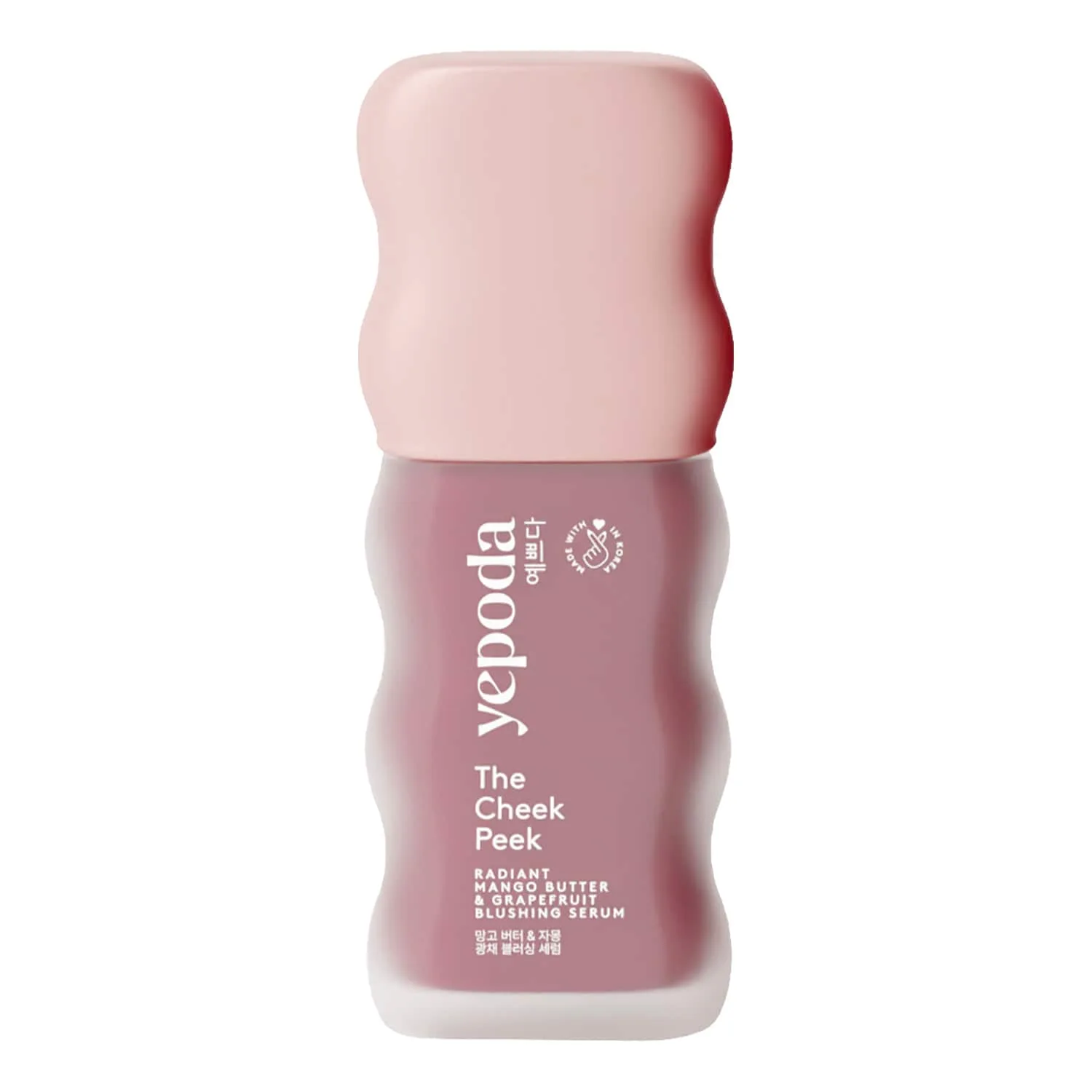 Yepoda - The Cheek Peek - Blush-serum Mango & Grapefrugt - Frosted Plum (10 G) - For Women