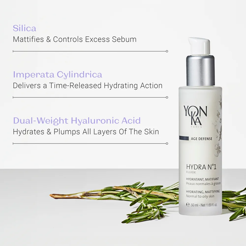 Yon-Ka Age Defense N°1 Fuktgivande vätska med mattgörande effekt för normal till fet hud 50 ml