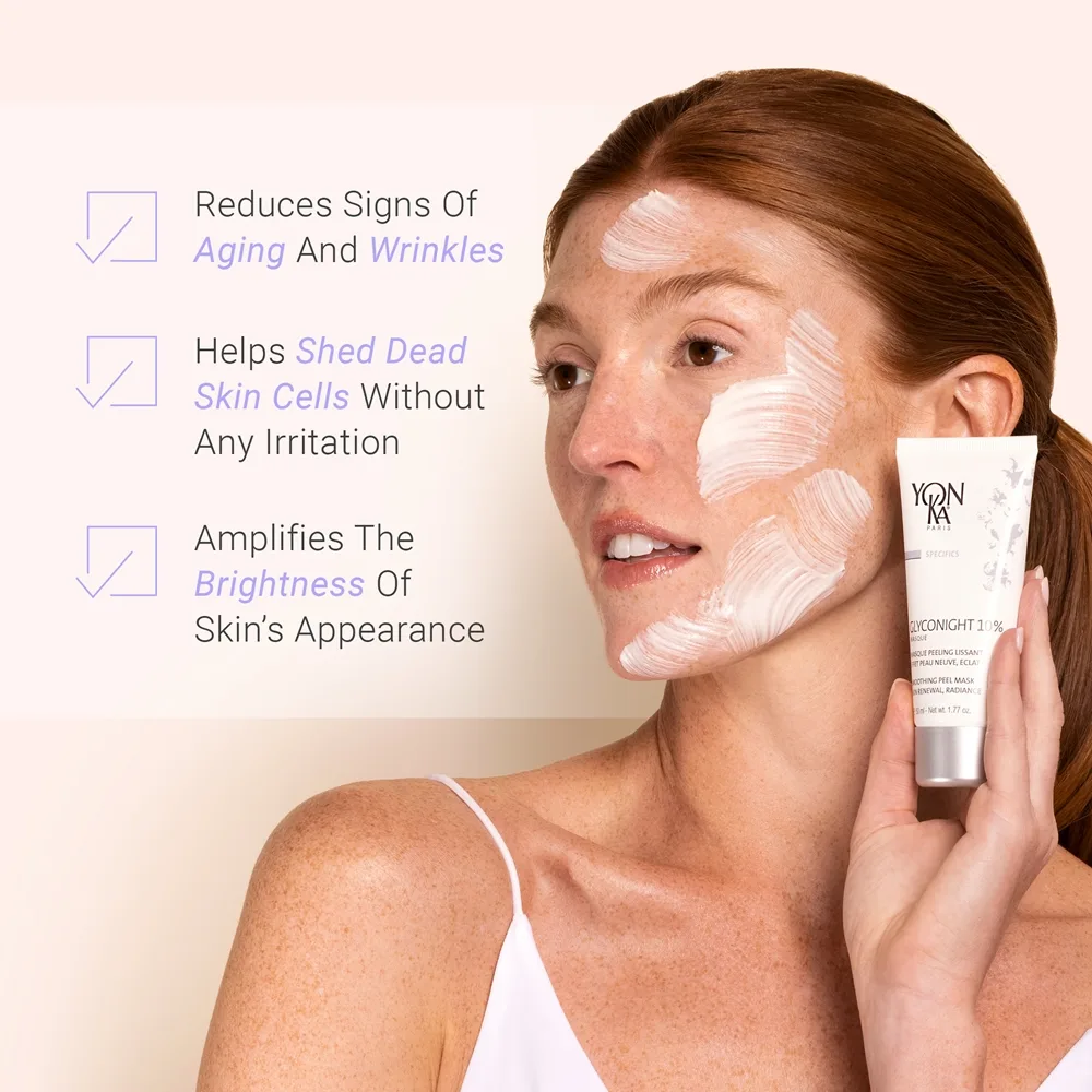 Yon-Ka Specifics Glyconight 10% Masque Exfolierande ansiktsmask 50 ml
