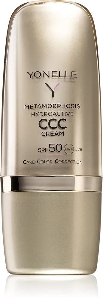 Yonelle Metamorphosis Farvet fugtighedscreme SPF 50 Skygge 02 Sun Touch 30 ml