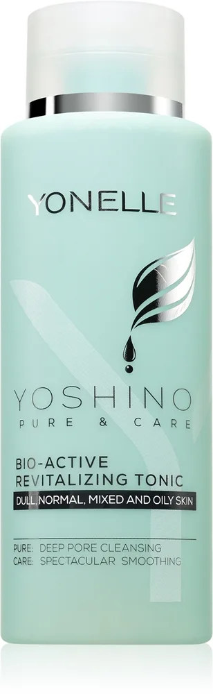 Yonelle Yoshino Pure&Care Revitaliserende toner Fra normal til fedtet hud 400 ml