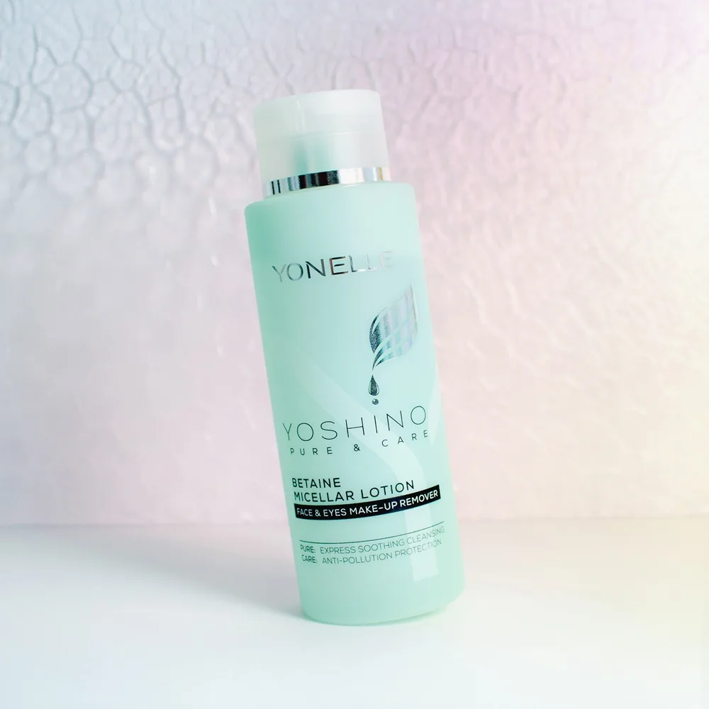 Yonelle Yoshino Pure&Care Micellärt vatten med betain för intensiv återfuktning 400 ml