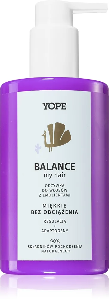 Yope BALANCE my hair Rengöringsbalsam För fett hår 300 ml
