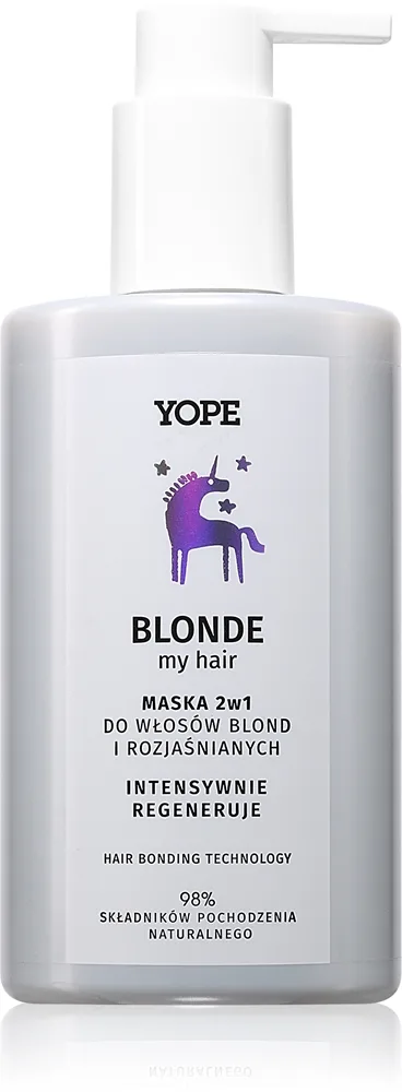 Yope Blonde My Hair 2v1 hiusnaamio 300 ml