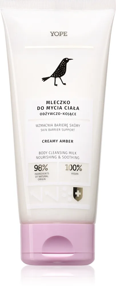 Yope Creamy Amber Närande rengörande lotion med lugnande egenskaper 200 ml
