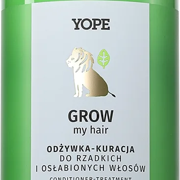 Yope Grow My Hair volyymihoitoaine heikoille hiuksille 300 ml