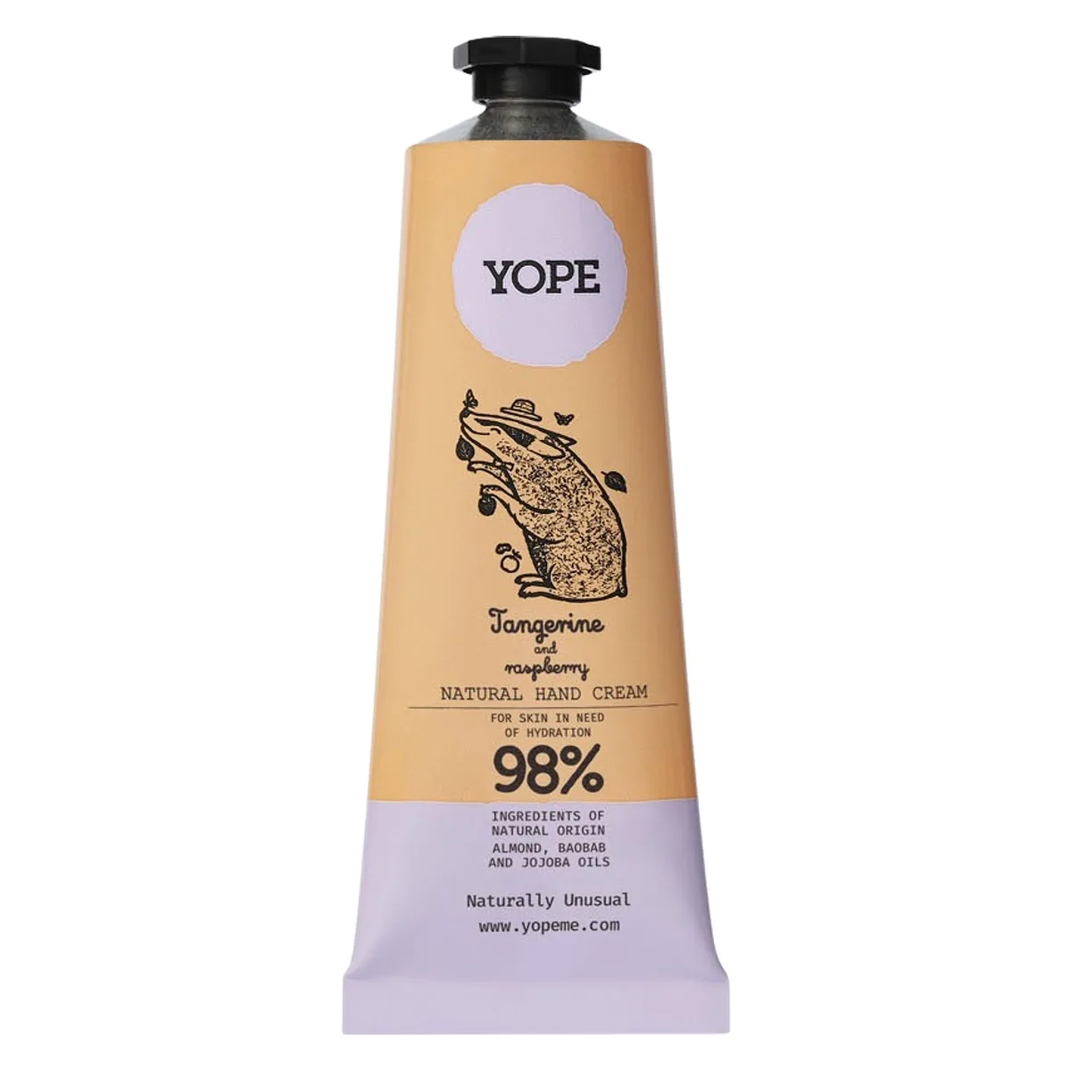 YOPE Yope Hand Cream Tangerine And Raspberry Pao 50Ml - Nude - 50 ml