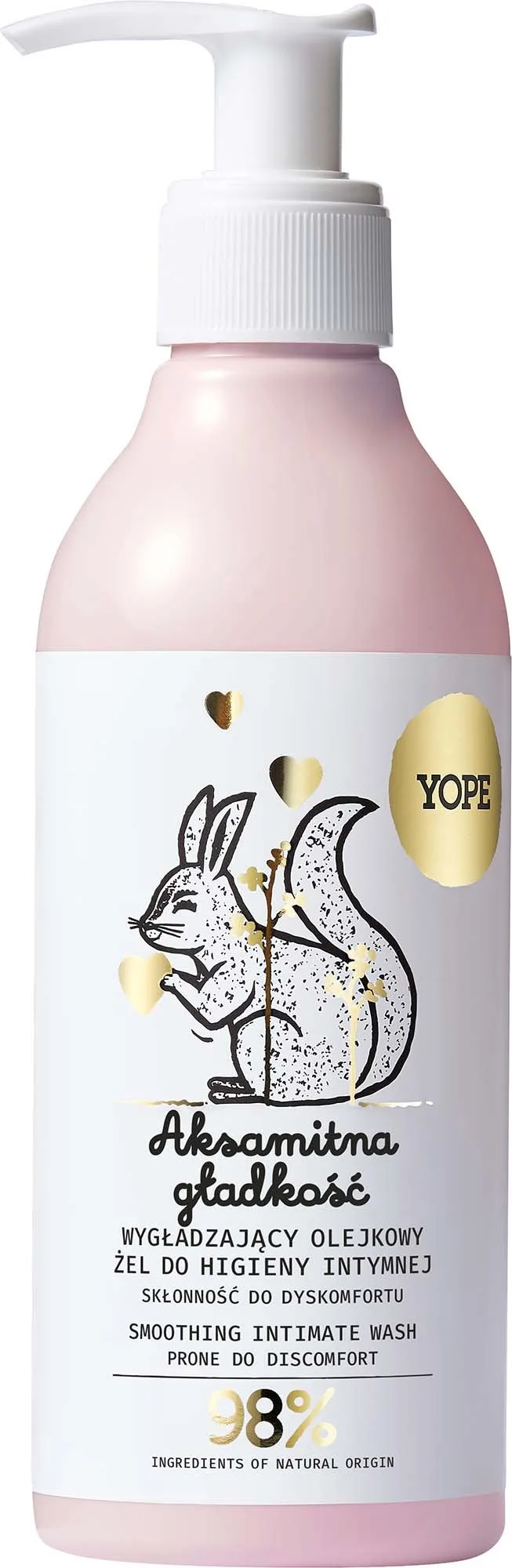 Yope Hydrophilic sanftes Reinigungsgel für die Intimpartien 250 ml