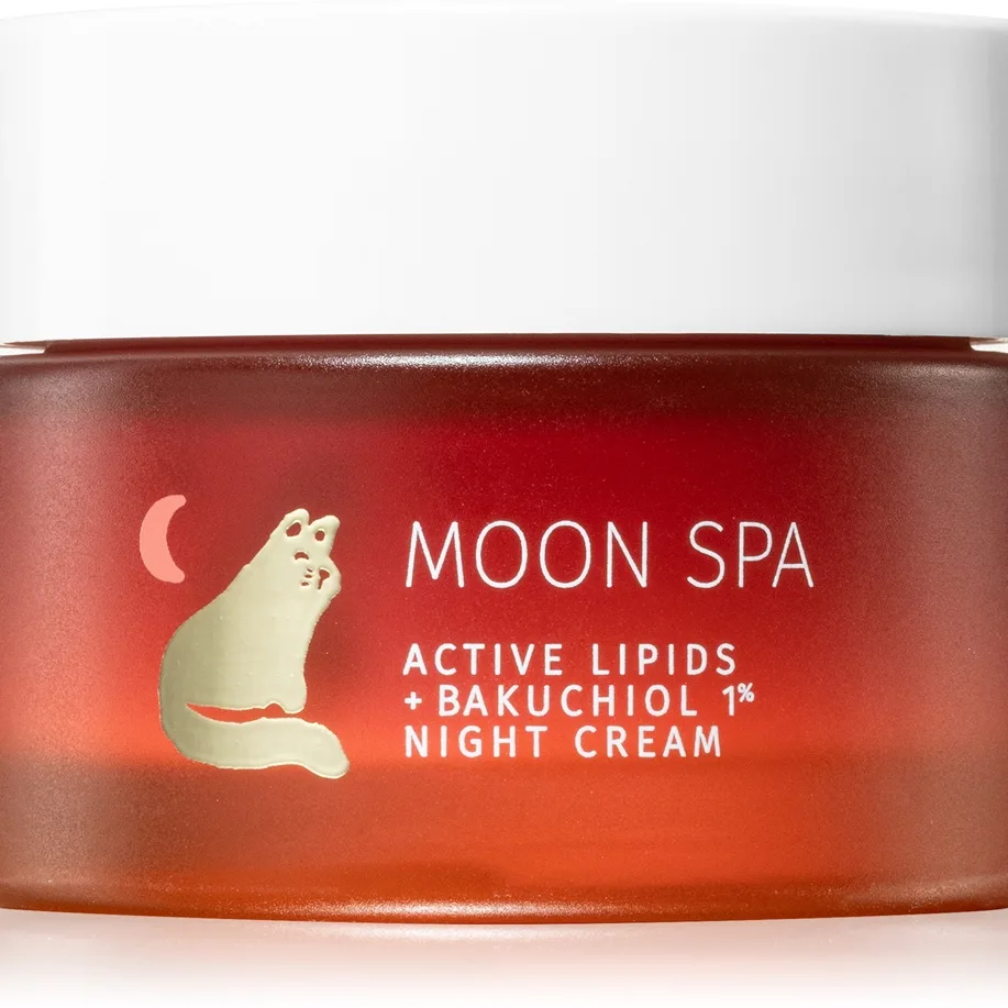 Yope Moon Spa Active Lipids + Bakuchiol 1% elvyttävä yövoide 50 ml