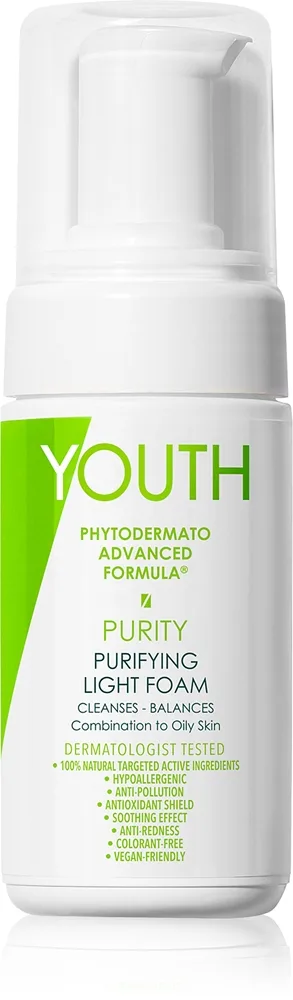 YOUTH Purity Purifying Light Foam Mild renseskum 100 ml
