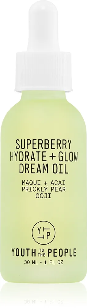 Youth To The People Superberry Hydrate + Glow Dream Oil Lysnende og fugtgivende olie 30 ml