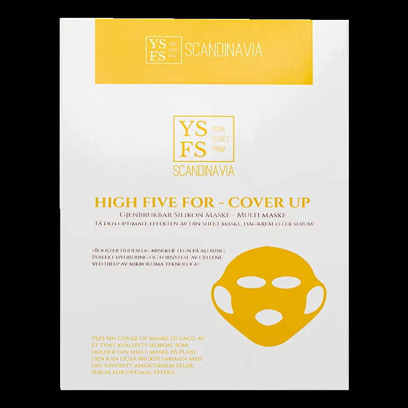 YSFS Cover Up Mask Yellow